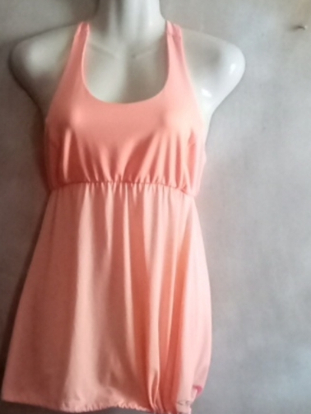 Champion Peach-Pink Athletic Top